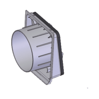 AERECO AVE csatlakozó, V4A ventilátorhoz, D100 - gepesz.hu