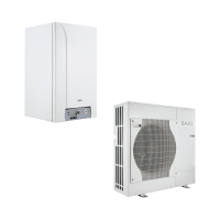 BAXI PBS-i 8 MR E WH2 levegő-víz hőszivattyú, kiegészítő fütés - elektromos, 230V, 8kW - gepesz.hu