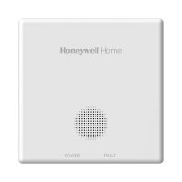 HONEYWELL R200C-N2 szén-monoxid(CO) vészjelző, 10 év garancia, RF modullal, IP44 - gepesz.hu