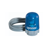 UPONOR Vario Plus Pro termoelektromos fej, alapban zárt, 24V, M30x1.5, kék - gepesz.hu